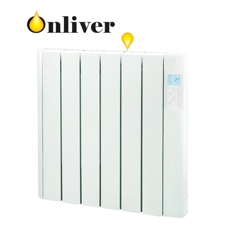Oncalore Series Inertia Energy Efficient Intelligent Oil Filled Electric Radiators With Die Cast Aluminum Panel